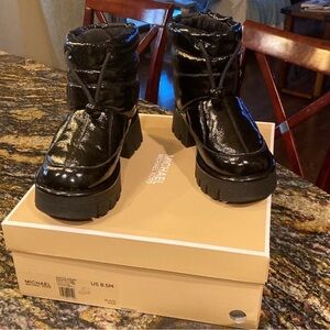 Michael Kors Black Ankle Boots